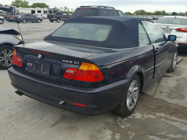 WBABW33444PL33741 - 2004 BMW 325 CI BLUE photo 4