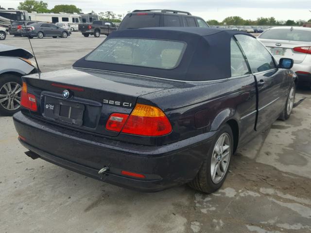 WBABW33444PL33741 - 2004 BMW 325 CI BLUE photo 4