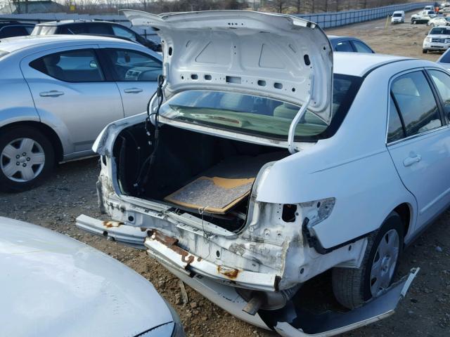 1HGCM56415A093414 - 2005 HONDA ACCORD LX WHITE photo 9