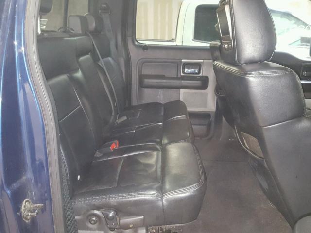 1FTPW14567FB79936 - 2007 FORD F150 SUPER BLUE photo 6