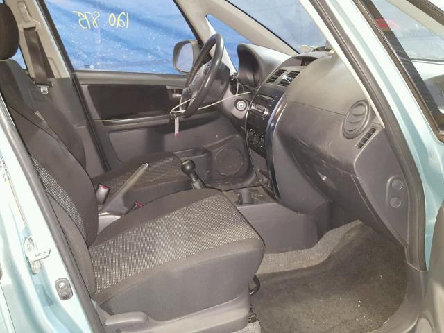 JS2YB413995100150 - 2009 SUZUKI SX4 TECHNO BLUE photo 5