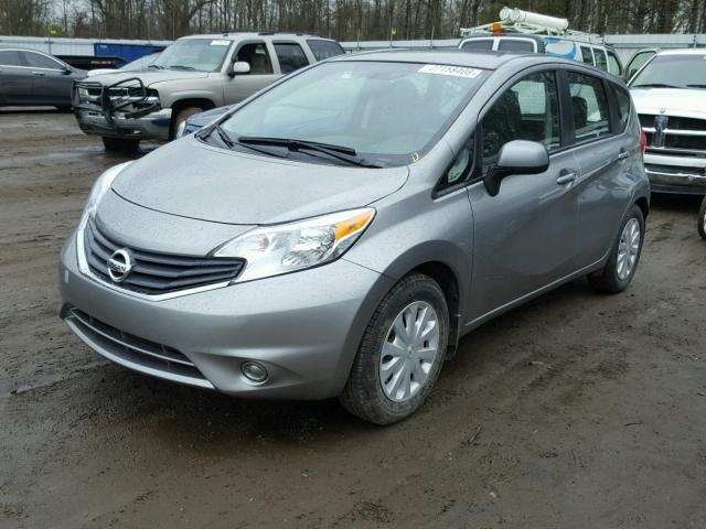 3N1CE2CP5EL425679 - 2014 NISSAN VERSA NOTE GRAY photo 2