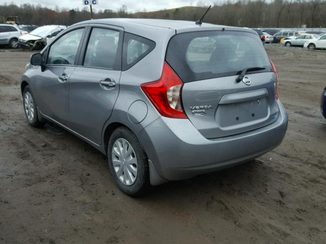 3N1CE2CP5EL425679 - 2014 NISSAN VERSA NOTE GRAY photo 3
