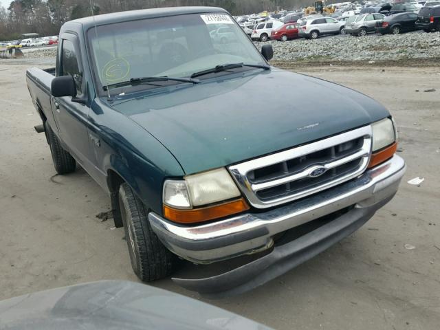 1FTYR10U3WUA96287 - 1998 FORD RANGER GREEN photo 1