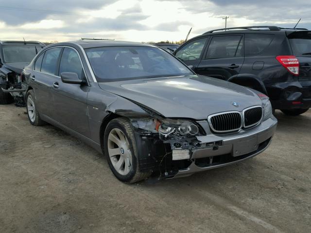 WBAHN83568DT87536 - 2008 BMW 750 LI GRAY photo 1