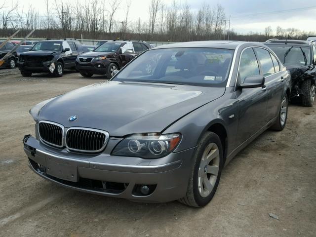 WBAHN83568DT87536 - 2008 BMW 750 LI GRAY photo 2