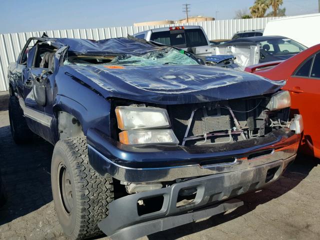 2GCEC13Z961266997 - 2006 CHEVROLET SILVERADO BLUE photo 1