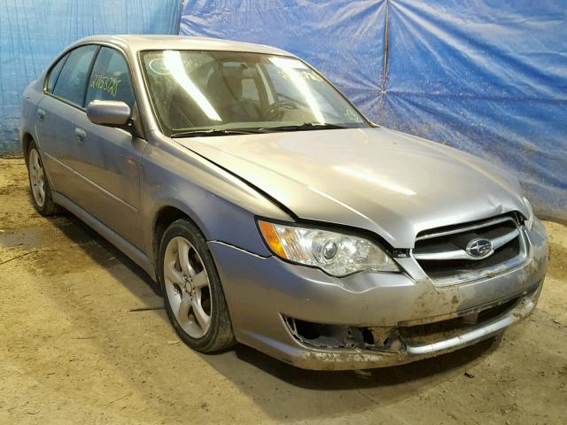 4S3BL616487204258 - 2008 SUBARU LEGACY 2.5 SILVER photo 1