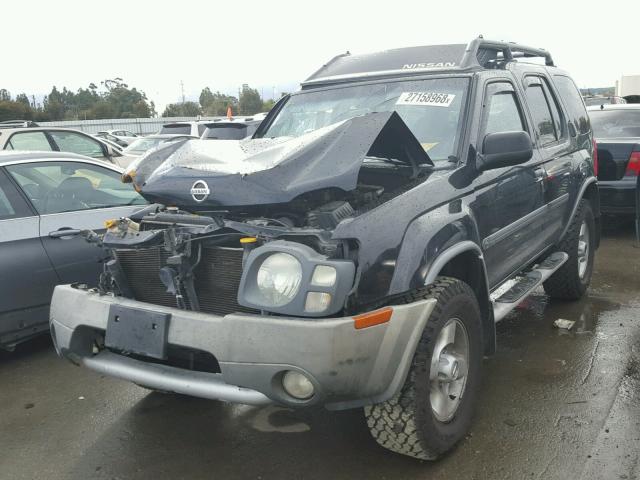 5N1ED28Y93C633899 - 2003 NISSAN XTERRA XE BLACK photo 2