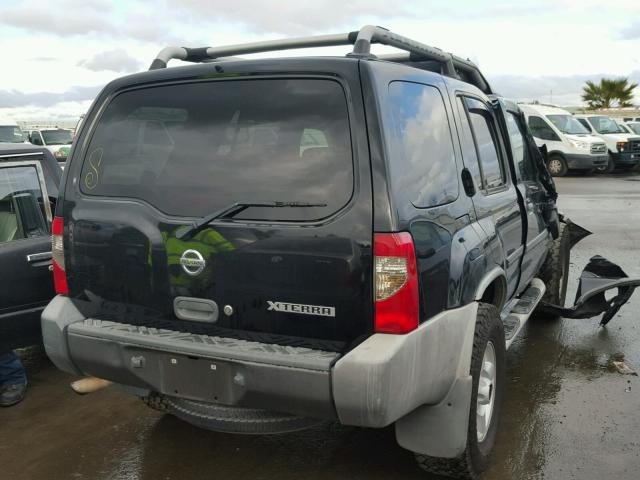 5N1ED28Y93C633899 - 2003 NISSAN XTERRA XE BLACK photo 4