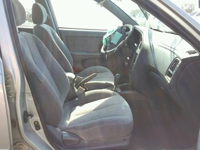 KMHDN46D46U374127 - 2006 HYUNDAI ELANTRA GL SILVER photo 5