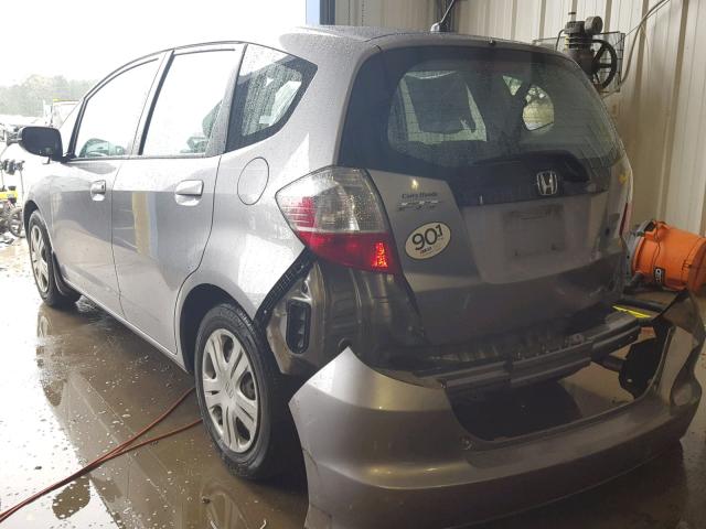 JHMGE87269S035633 - 2009 HONDA FIT SILVER photo 3