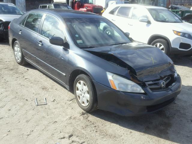 1HGCM56393A026628 - 2003 HONDA ACCORD LX GRAY photo 1