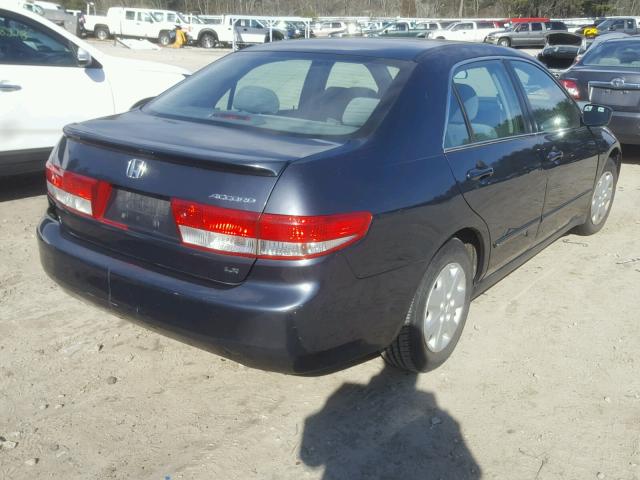 1HGCM56393A026628 - 2003 HONDA ACCORD LX GRAY photo 4