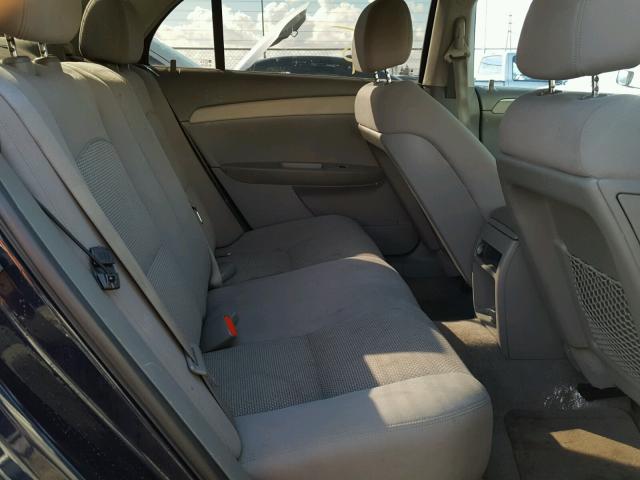 1G1ZG57B89F175915 - 2009 CHEVROLET MALIBU LS ლურჯი ფოტო 6