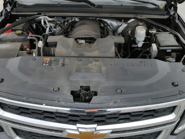 1GNSCJKCXFR564392 - 2015 CHEVROLET SUBURBAN C CHARCOAL photo 7