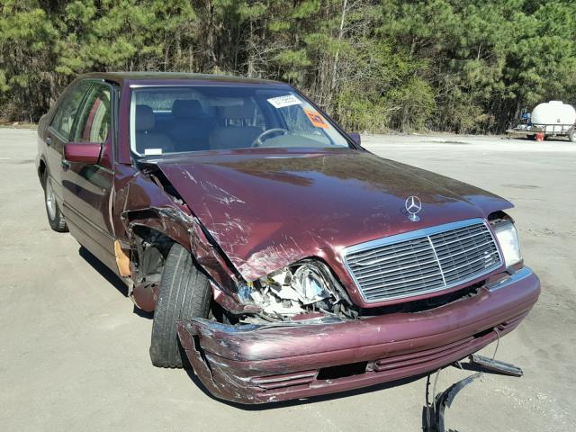 WDBGA33G6VA352859 - 1997 MERCEDES-BENZ S 320 MAROON photo 1