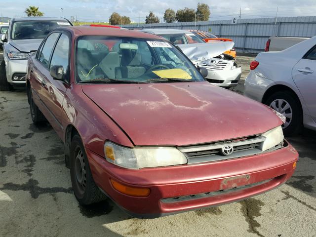 1NXAE09E8PZ109535 - 1993 TOYOTA COROLLA LE MAROON photo 1