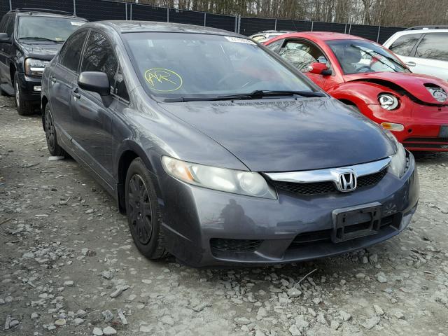 2HGFA16349H523997 - 2009 HONDA CIVIC VP GRAY photo 1