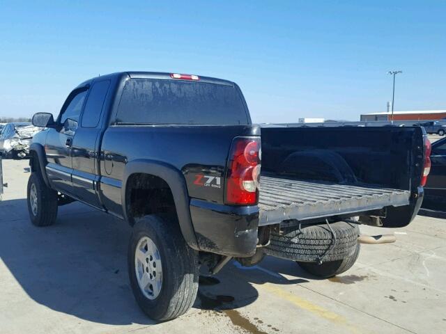 2GCEK19T721428948 - 2002 CHEVROLET SILVERADO BLACK photo 3