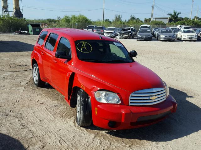 3GNCA13B89S645294 - 2009 CHEVROLET HHR LS წითელი ფოტო 1