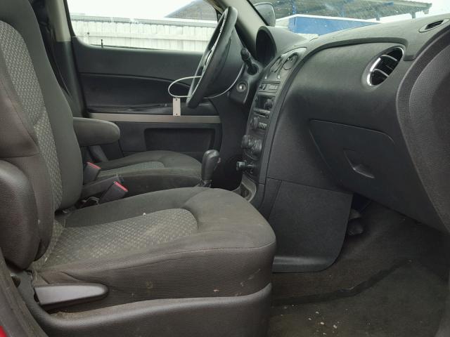 3GNCA13B89S645294 - 2009 CHEVROLET HHR LS წითელი ფოტო 5