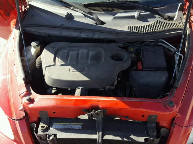 3GNCA13B89S645294 - 2009 CHEVROLET HHR LS წითელი ფოტო 7
