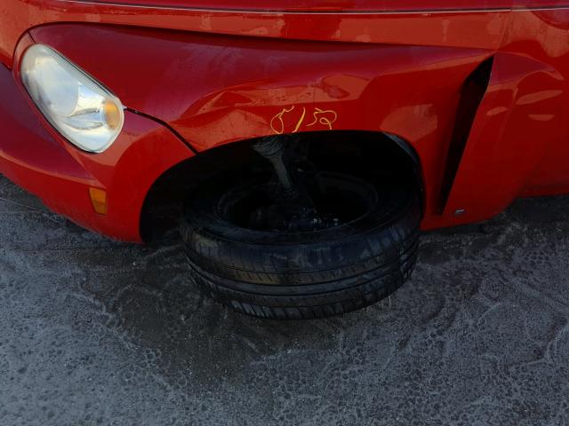 3GNCA13B89S645294 - 2009 CHEVROLET HHR LS წითელი ფოტო 9