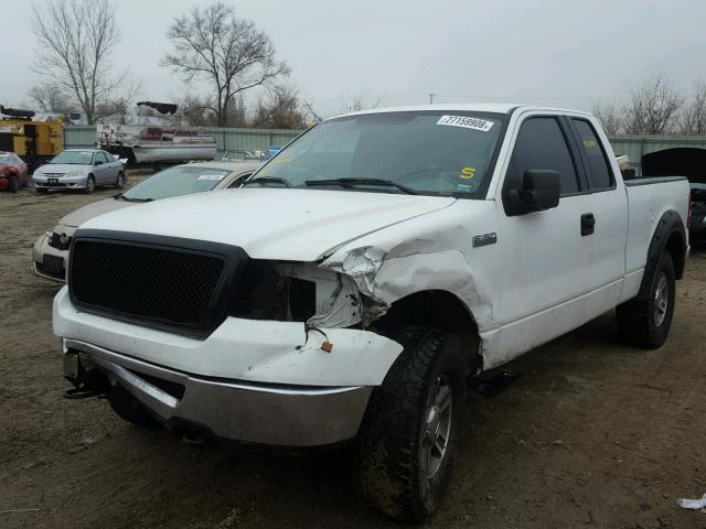 1FTPX14576FA06728 - 2006 FORD F150 WHITE photo 2