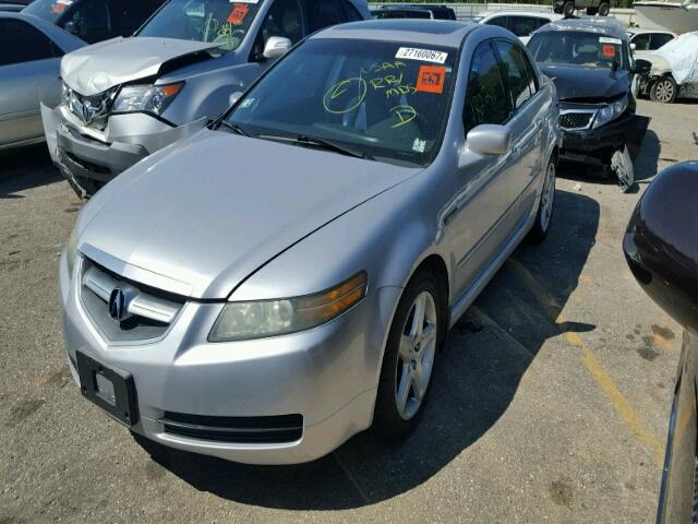 19UUA66254A061940 - 2004 ACURA TL SILVER photo 2