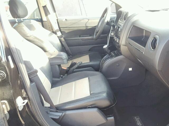 1C4NJCBA3CD716396 - 2012 JEEP COMPASS SP BLACK photo 5