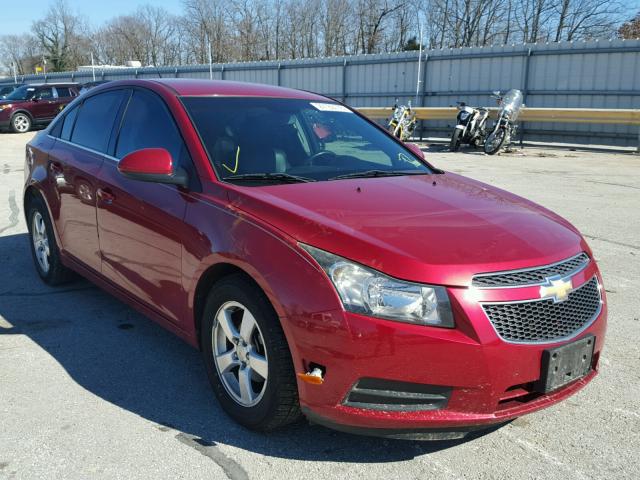 1G1PG5S92B7144364 - 2011 CHEVROLET CRUZE LT RED photo 1