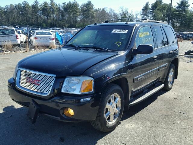 1GKDT13S752343500 - 2005 GMC ENVOY BLACK photo 2