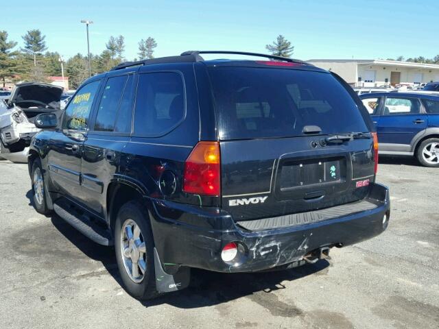 1GKDT13S752343500 - 2005 GMC ENVOY BLACK photo 3