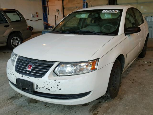 1G8AJ55F07Z177675 - 2007 SATURN ION LEVEL WHITE photo 2