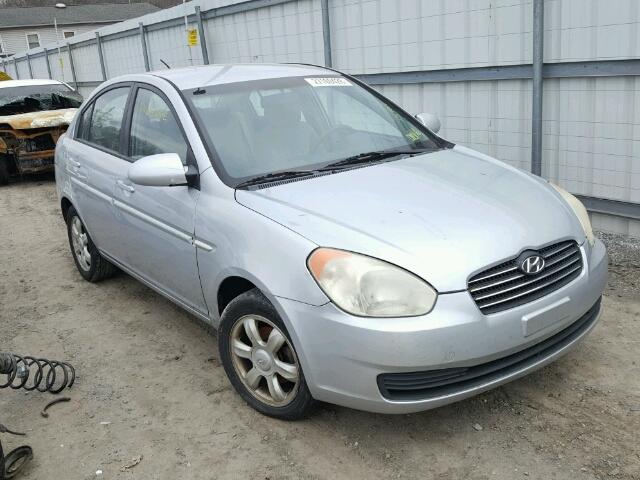 KMHCN46CX6U049307 - 2006 HYUNDAI ACCENT GLS SILVER photo 1