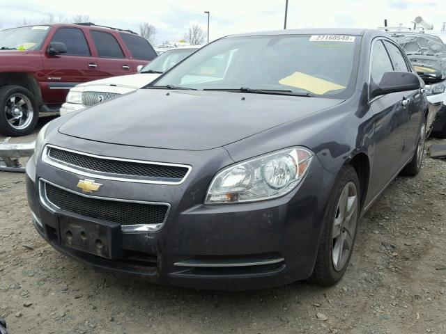 1G1ZC5EBXA4141277 - 2010 CHEVROLET MALIBU 1LT GRAY photo 2