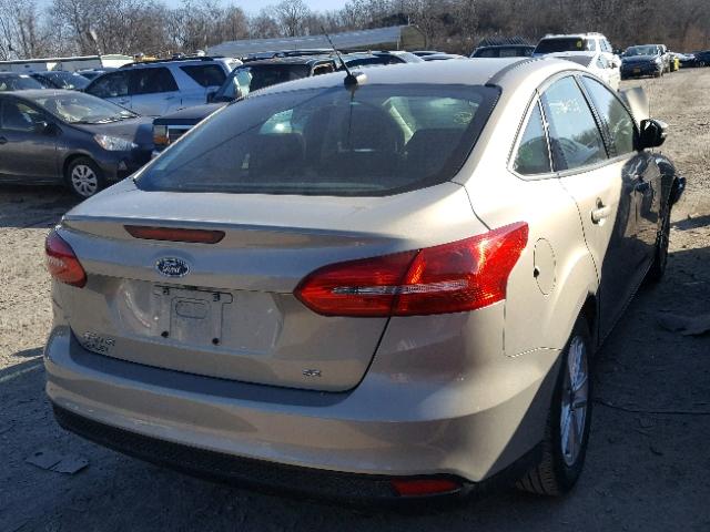 1FADP3F2XGL236256 - 2016 FORD FOCUS SE TAN photo 4