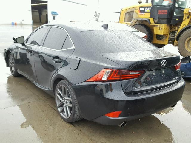 JTHBE1D20F5015524 - 2015 LEXUS IS 350 BLACK photo 3