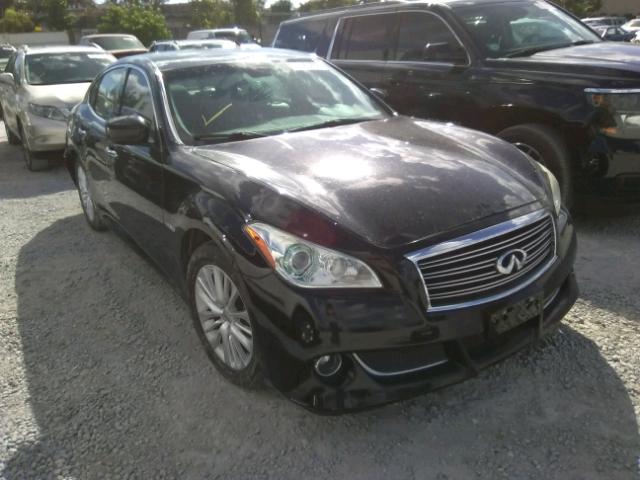 JN1EY1AP1CM910160 - 2012 INFINITI M35H BLACK photo 1