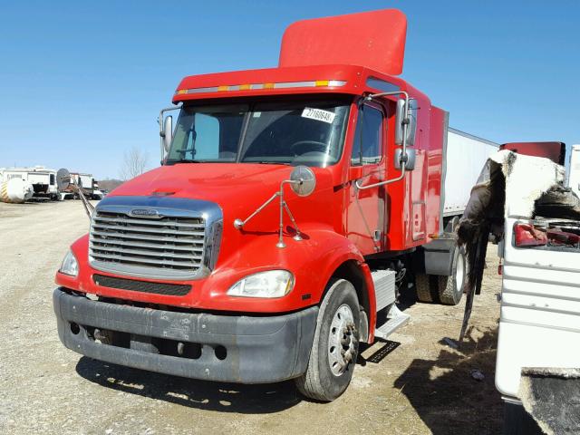 1FUJF0CV66LW74373 - 2006 FREIGHTLINER COLUMBIA 1 RED photo 2