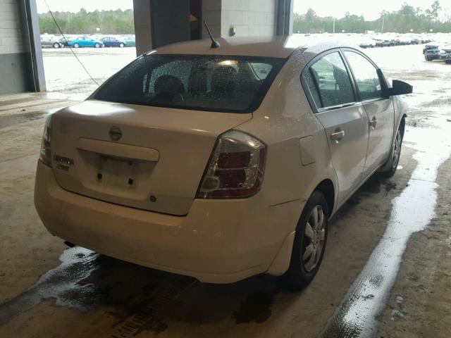 3N1AB61E48L631279 - 2008 NISSAN SENTRA 2.0 WHITE photo 4