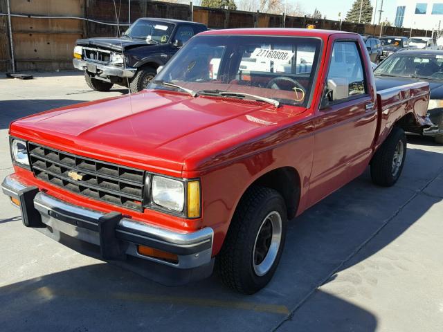 1GCBS14B4C8114013 - 1982 CHEVROLET S TRUCK S1 RED photo 2