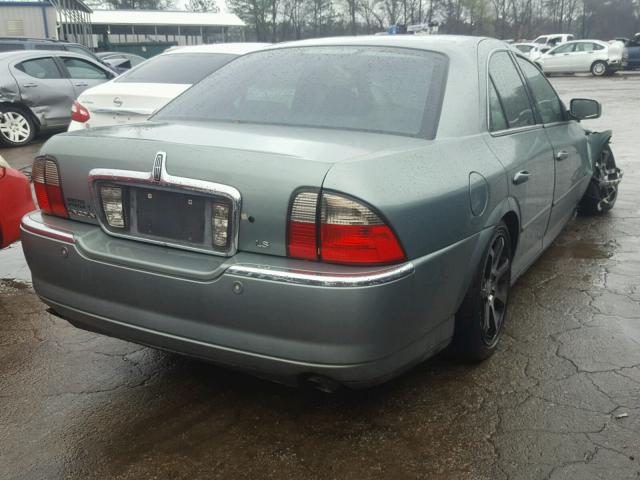 1LNHM86S83Y610776 - 2003 LINCOLN LS GREEN photo 4