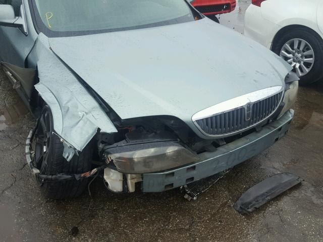 1LNHM86S83Y610776 - 2003 LINCOLN LS Yaşıl foto 9