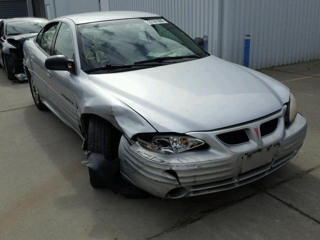 1G2NF52TX1C182531 - 2001 PONTIAC GRAND AM S ვერცხლისფერი ფოტო 1
