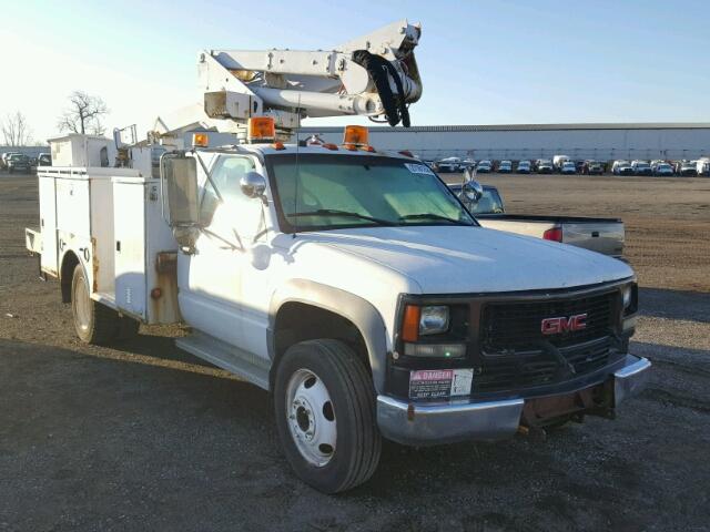 1GDKC34F1YF449143 - 2000 GMC SIERRA C35 WHITE photo 1