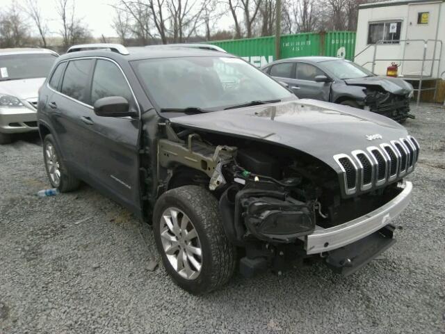 1C4PJMDSXFW511235 - 2015 JEEP CHEROKEE L CHARCOAL photo 1