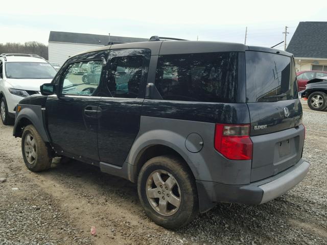 5J6YH28513L007401 - 2003 HONDA ELEMENT EX BLACK photo 3