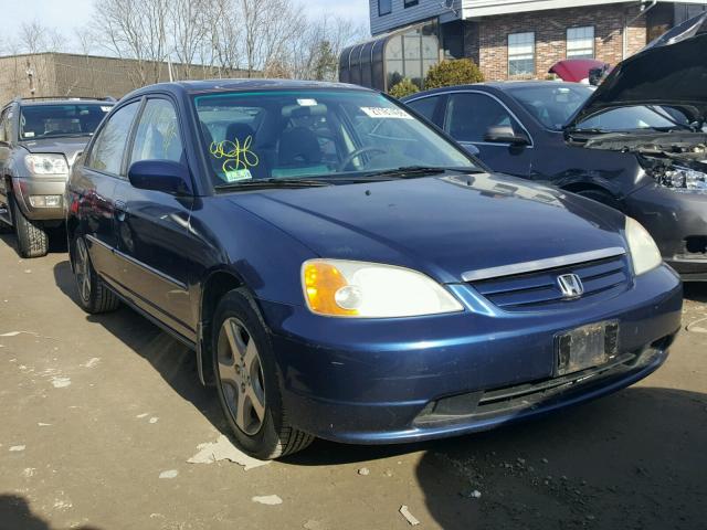 2HGES25863H523017 - 2003 HONDA CIVIC EX ლურჯი ფოტო 1